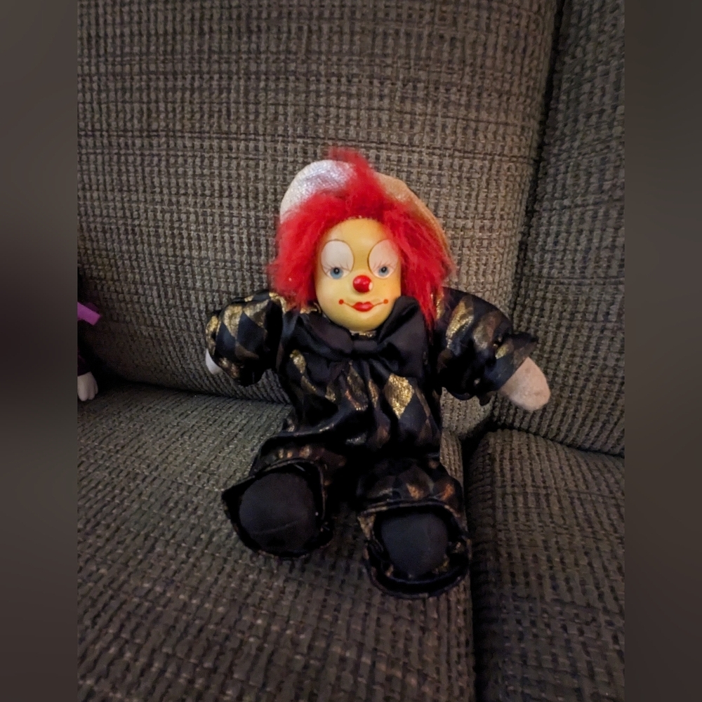 Colorful Clown Plush Toy